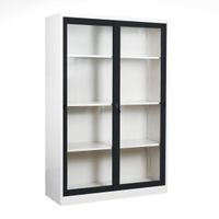 Sliding glass door cupboard -120 cm. width-3